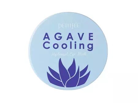 Petitfee - Agave Cooling Hydrogel Eye Mask - Plasturi cu gel pentru ochi calmant și revigorant - 60 buc.