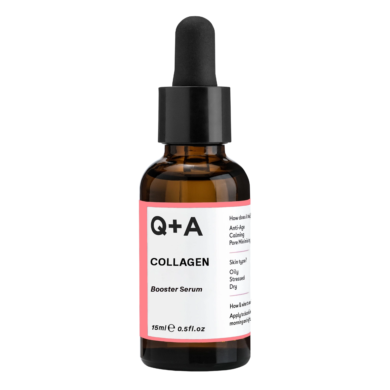 Q+A - Collagen Booster Serum - Ser de față cu colagen - 15ml