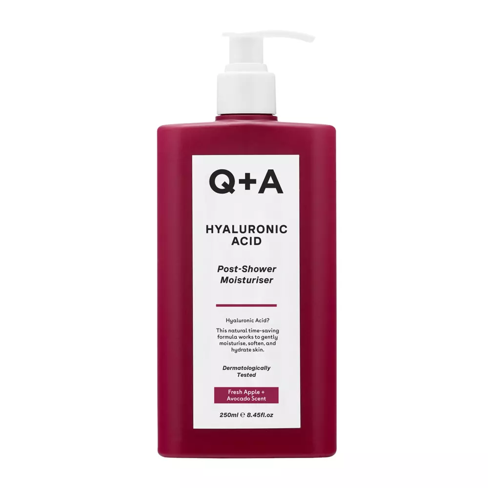 Q+A - Hyaluronic Acid Wet Skin Moisturiser - Loțiune hidratantă de corp cu acid hialuronic - 250ml
