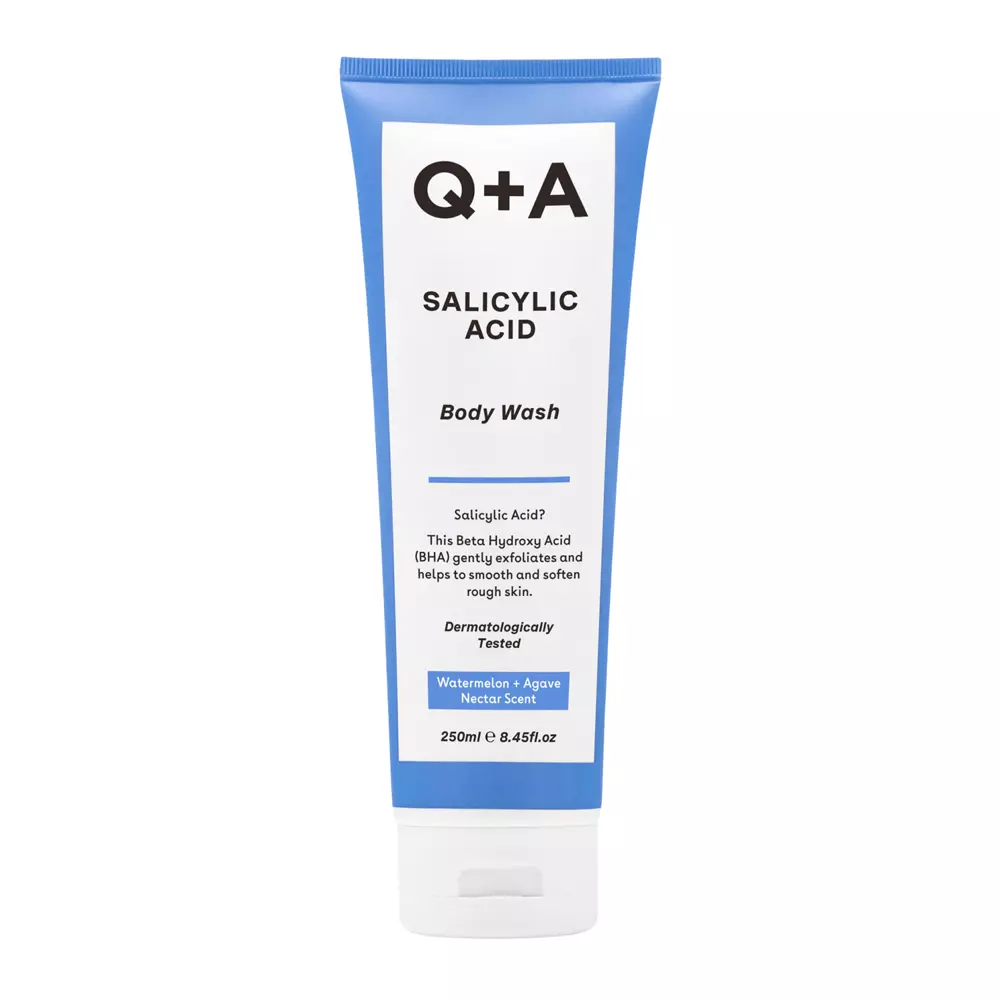 Q+A - Salicylic Acid Body Wash - Gel de corp cu acid salicilic - 250ml