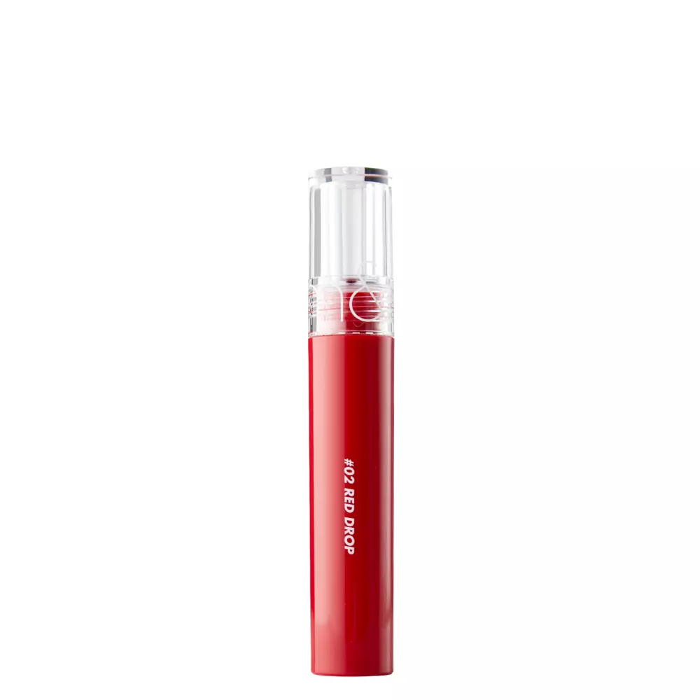 Rom&nd - Glasting Water Tint - Tentă lucioasă pentru buze - 02 Red Drop - 4g
