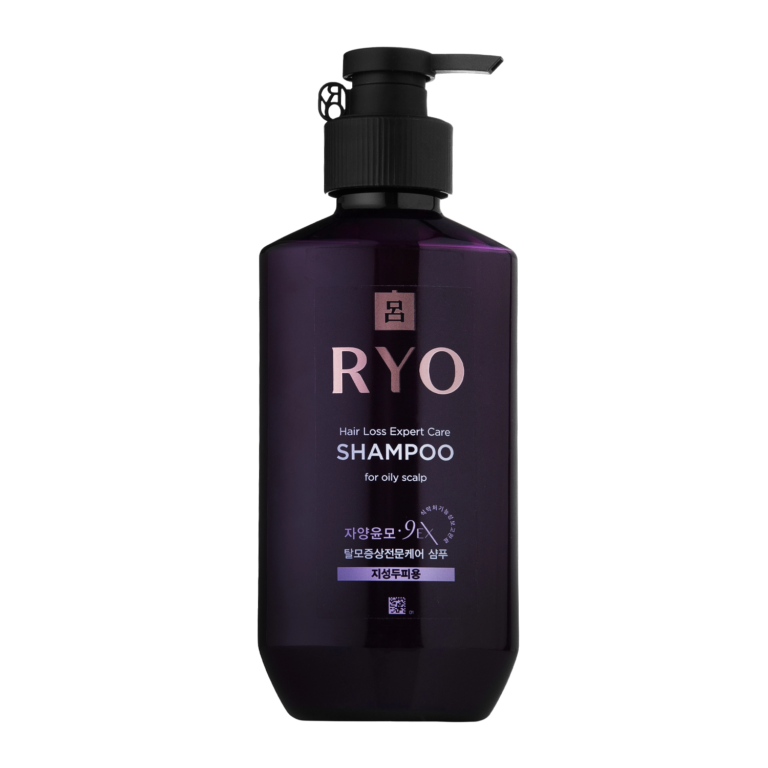 Ryo - Hair Loss Expert Care 9EX Shampoo For Oily Scalp - Șampon anti-pierdere a părului - 400ml