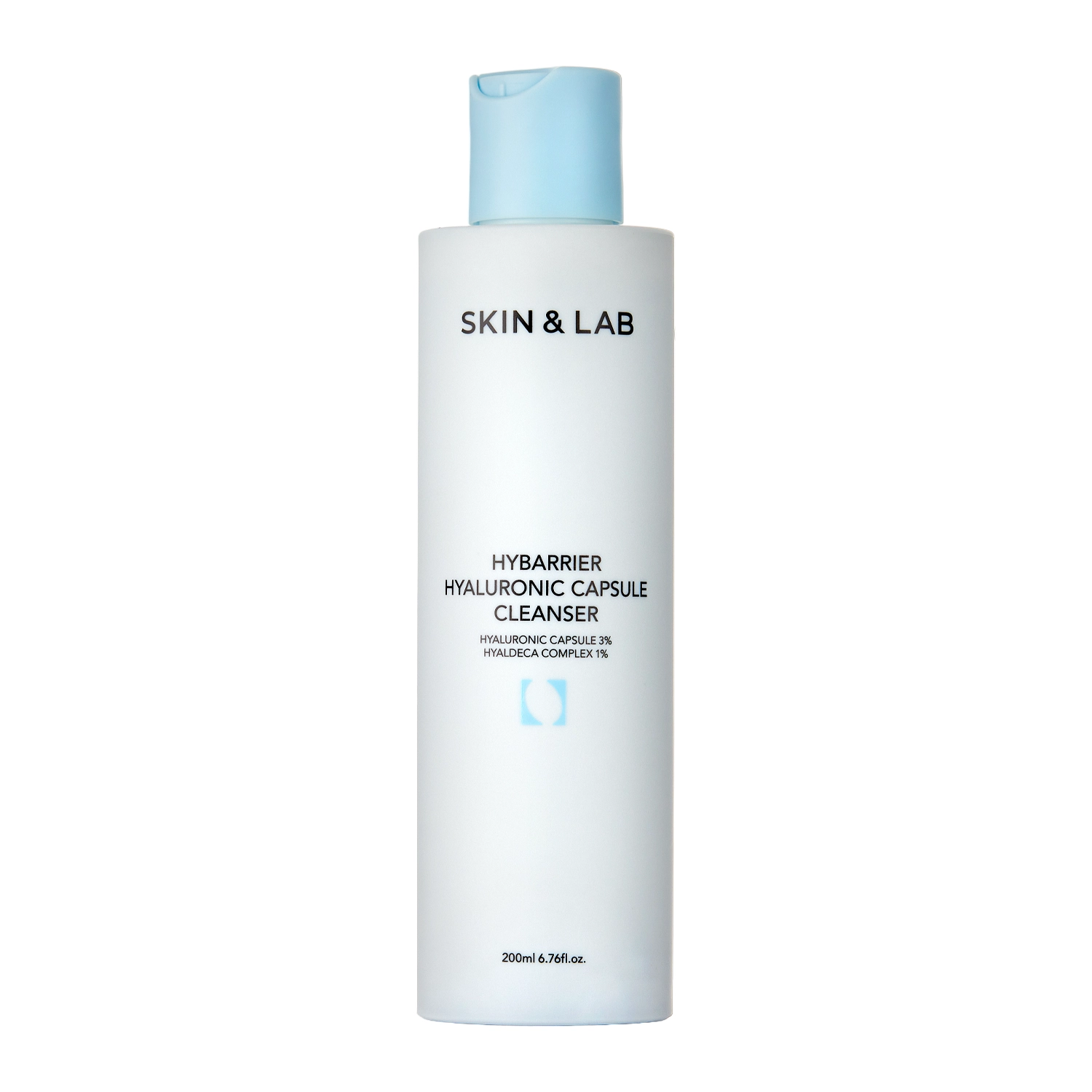 Skin&Lab - Hybarrier Hyaluronic Capsule Cleanser - Gel hidratant pentru curățarea feței - 200ml