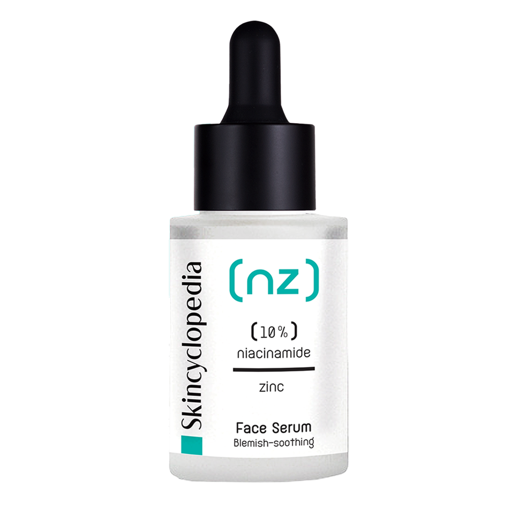 Skincyclopedia - Face Serum 10% Niacinamide + 1% Zinc - Ser concentrat împotriva imperfecțiunilor- 30ml