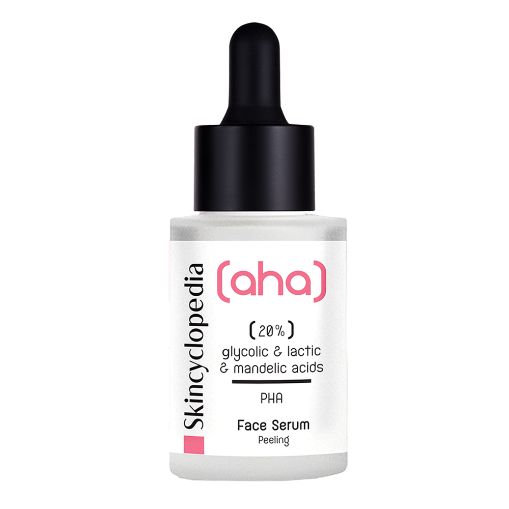 Skincyclopedia - Face Serum 20% AHA + PHA - Ser de față exfoliant - 30ml