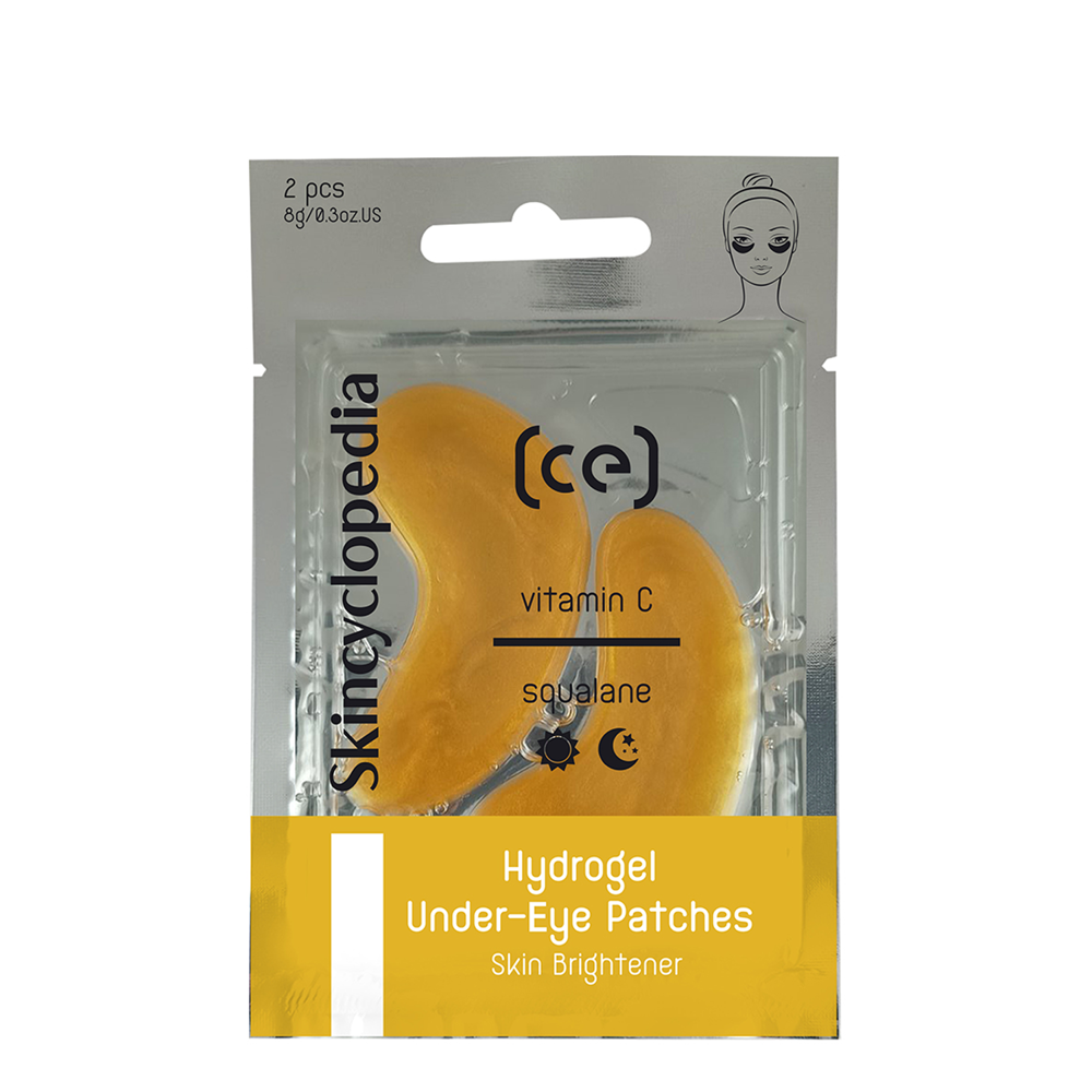 Skincyclopedia - Hydrogel Under-Eye Patches - Plasturi hidrogel pentru ochi cu vitamina C - 2pcs