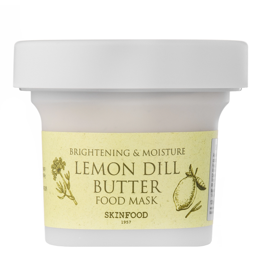 Skinfood - Lemon Dill Butter Food Mask - Mască iluminatoare și hidratantă cu lămâie - 120g