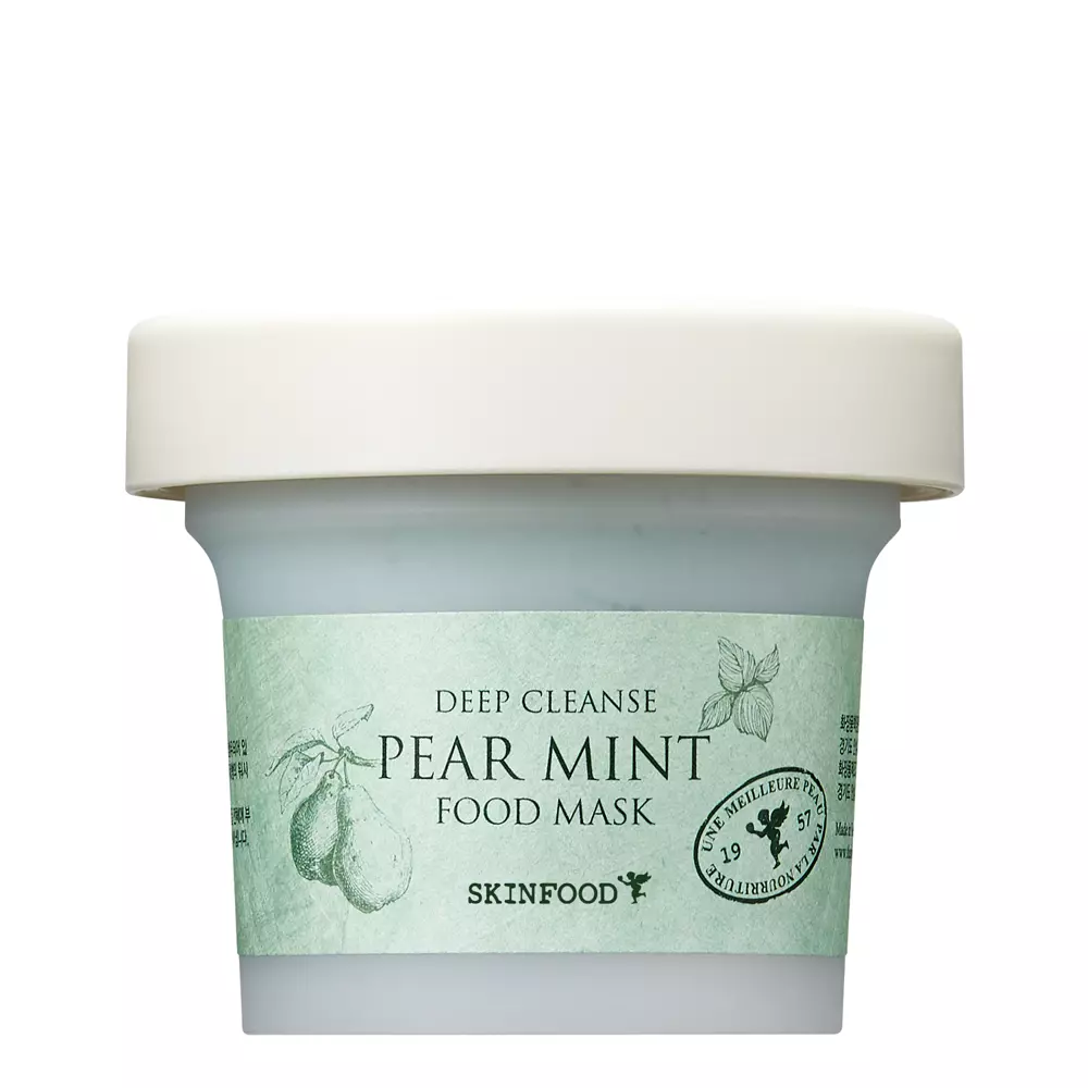 Skinfood - Pear Mint Food Mask - Mască facială de curățare și revigorare - 120g