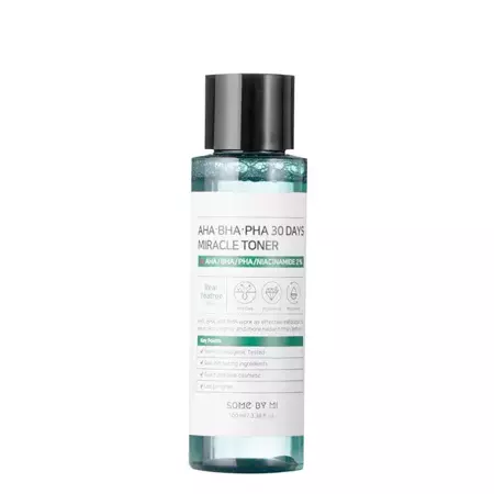 Some By Mi - AHA BHA PHA 30 Days Miracle Toner - Tonic de curățare cu acizi - 100ml