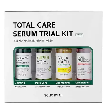 Some By Mi - Total Care Serum Trial Kit - Set de seruri Total Care - 4 seruri, câte 14 ml fiecare