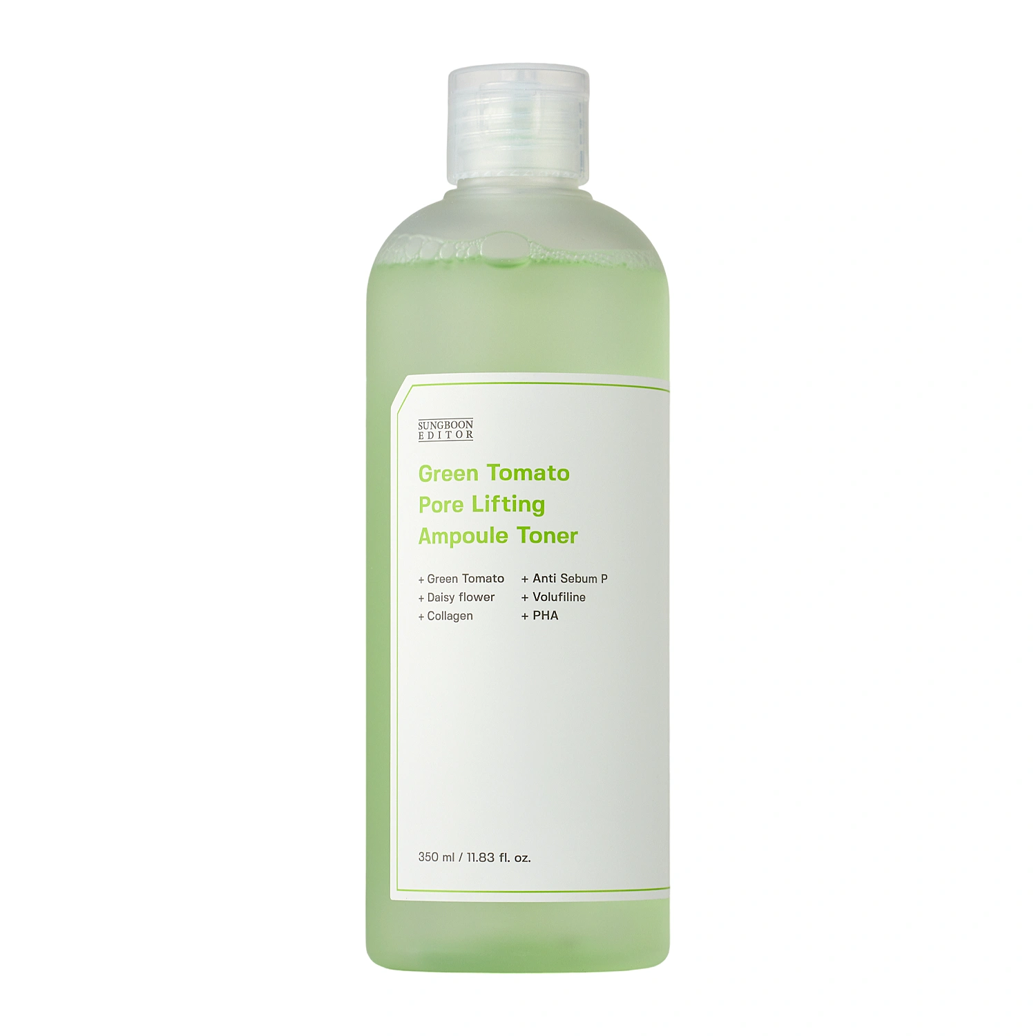 Sungboon Editor - Tomată verde pentru ridicarea porilor - Tonic facial - 350ml