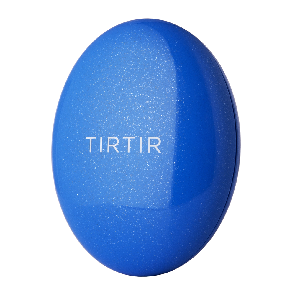 TIRTIR - Mask Fit Cool Blue Sun Cushion SPF 50+ PA++++ - Cremă cu filtru tonic pentru față în pernă - 18g