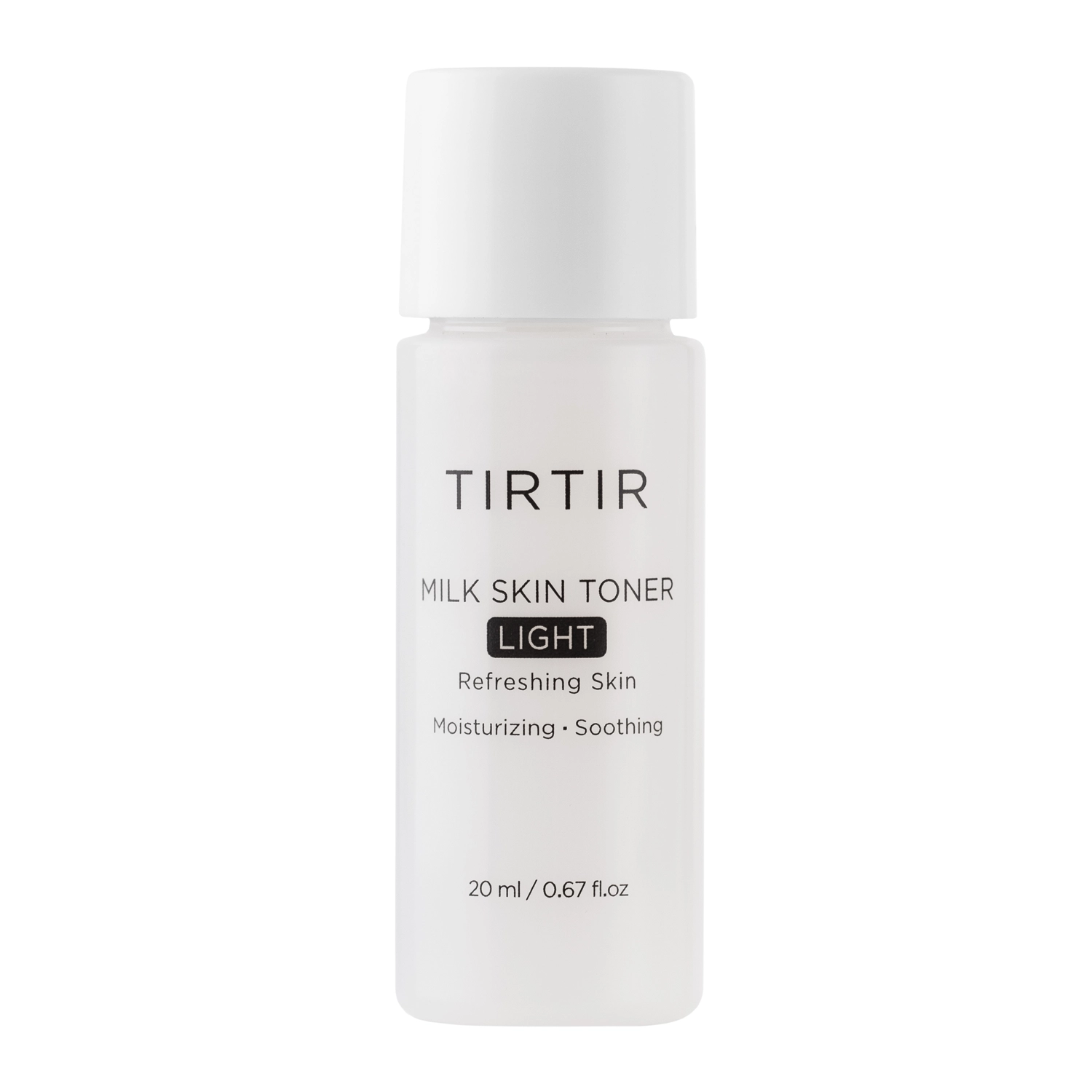 TIRTIR - Milk Skin Toner Light - Tonic ușor hidratant cu extract de orez - Mini - 20 ml