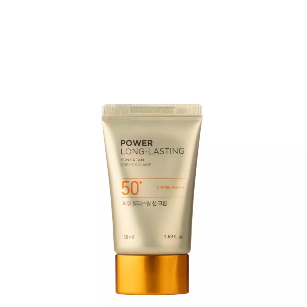 The Face Shop - Power Long-Lasting - Sun Cream SPF 50+ PA+++ - Cremă impermeabilă cu filtru - 50ml
