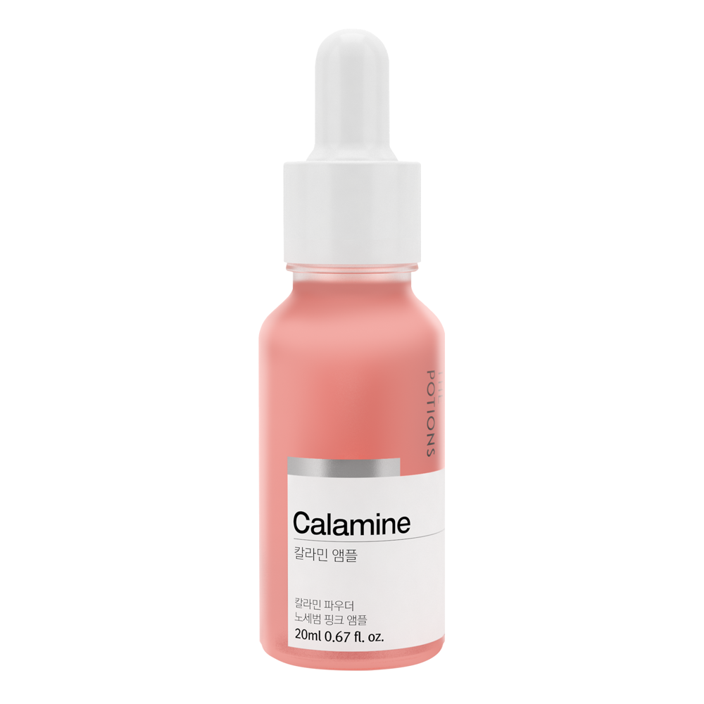 The Potions - Calamine Ampoule - Fiolă facială sebo-regulatoare - 20 ml