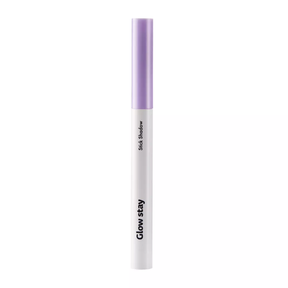 The Saem - Glow Stay Stick Shadow - Glossy Eyeshadow Stick - PP01 Violet Charm - 1,1g