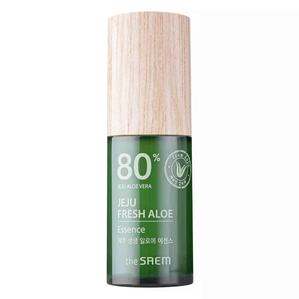 The Saem - Jeju Fresh Aloe Soothing Gel 80% - Aloe Vera Facial Essence - 30ml