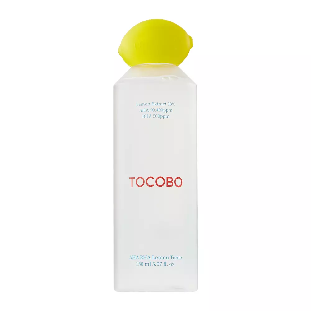 Tocobo - AHA BHA Lemon Toner - Tonic de lămâie cu acizi AHA si BHA - 150 ml