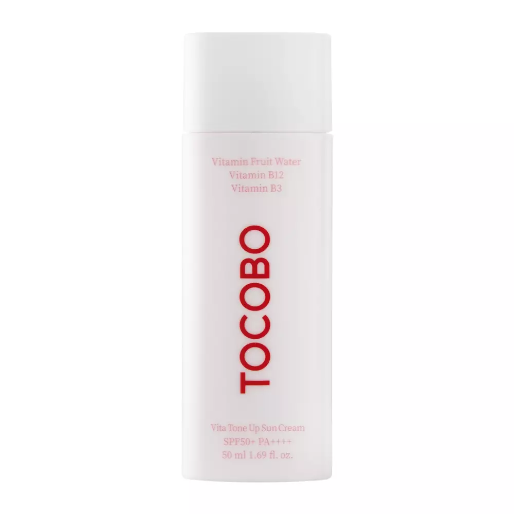 Tocobo - Vita Tone Up Sun Cream SPF50+ PA++++ - Cremă tonifiantă cu filtru - 50ml
