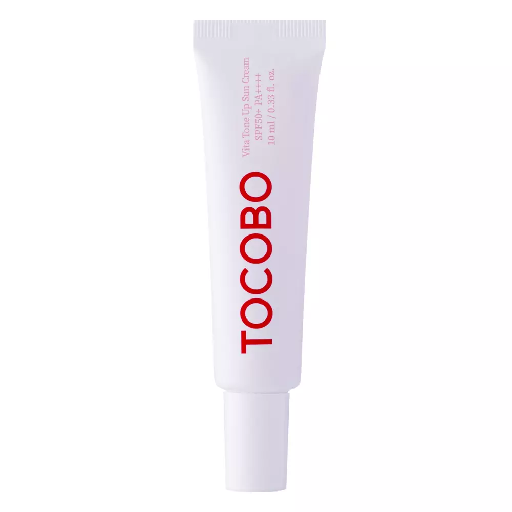 Tocobo - Vita Tone Up Sun Cream SPF50+ PA++++ - Crema tonifiantă cu filtru - Miniatură - 10 ml