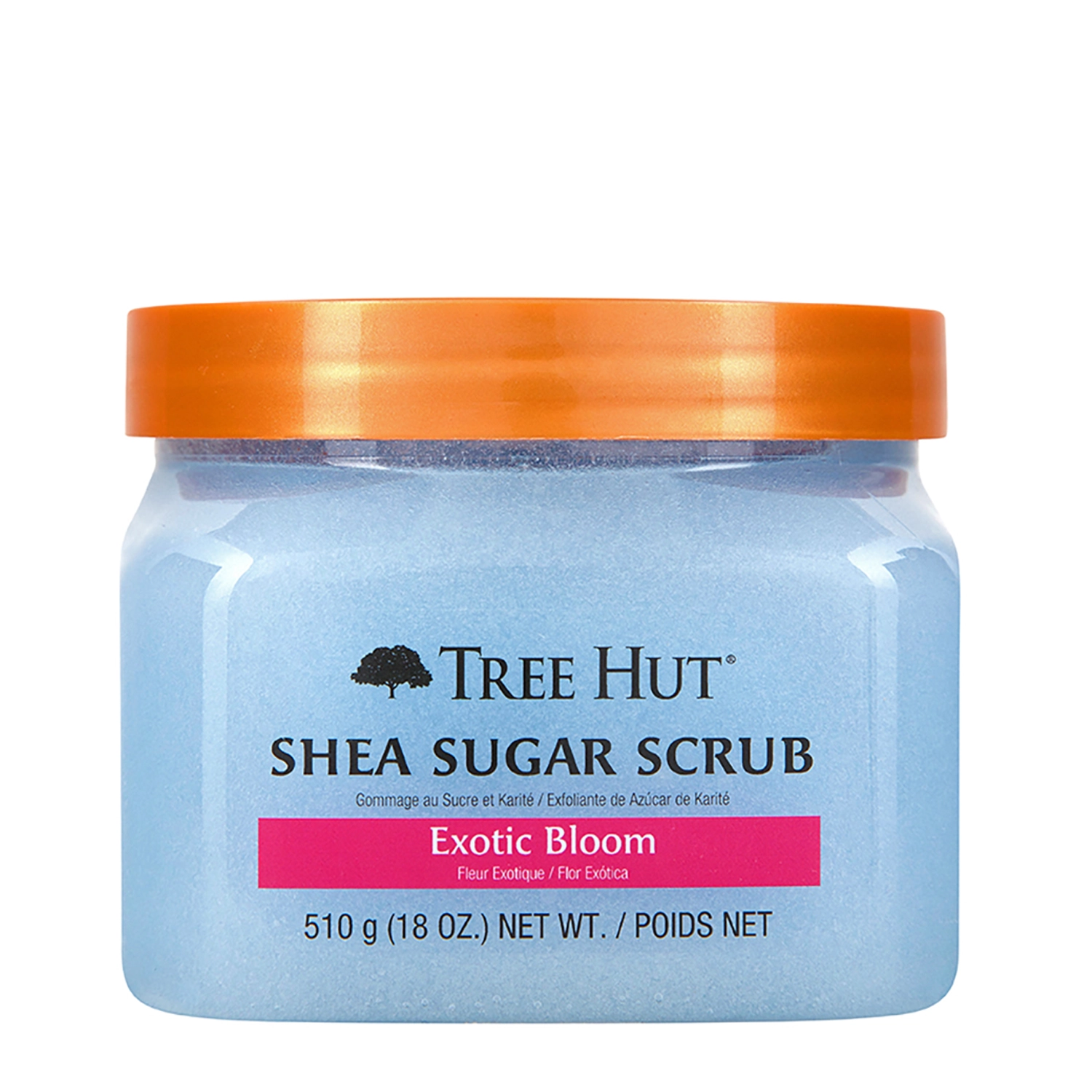 Tree Hut - Shea Sugar Scrub Exotic Bloom - Exfoliant de corp cu zahăr - Exotic Bloom - 510g