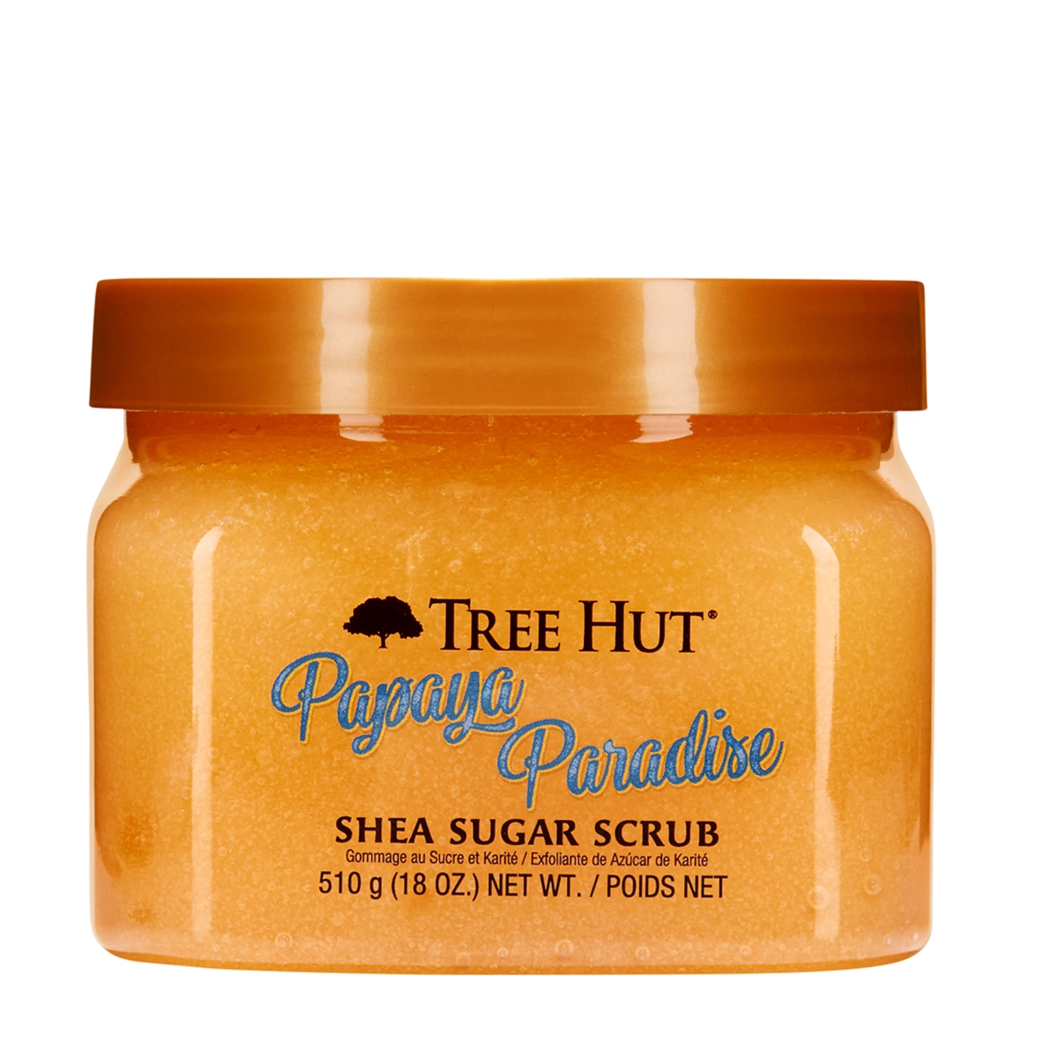 Tree Hut - Shea Sugar Scrub Papaya Paradise - Exfoliant de corp cu zahăr - Papaya - 510g