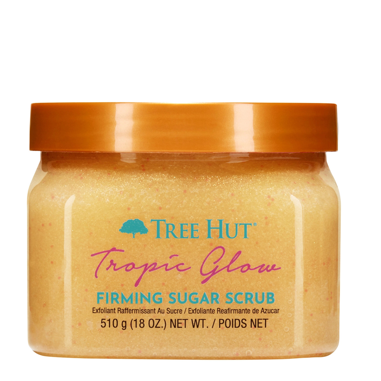 Tree Hut - Shea Sugar Scrub Tropic Glow - Exfoliant de corp cu zahăr - 510g