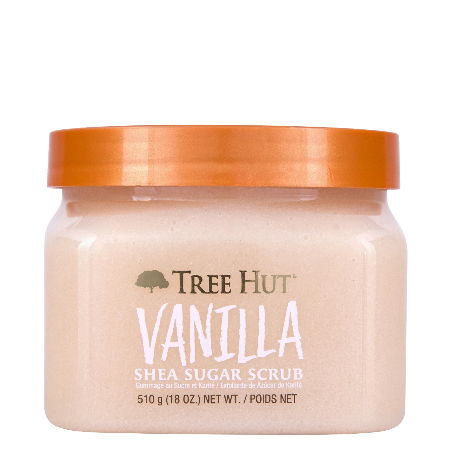 Tree Hut - Shea Sugar Scrub Vanilla - Exfoliant de corp cu zahăr - Vanilie - 510g