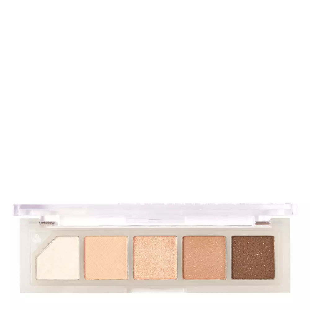 Unleashia - Mood Shower Eye Palette - Paletă de farduri de pleoape - 3 Nude Shower - 4g