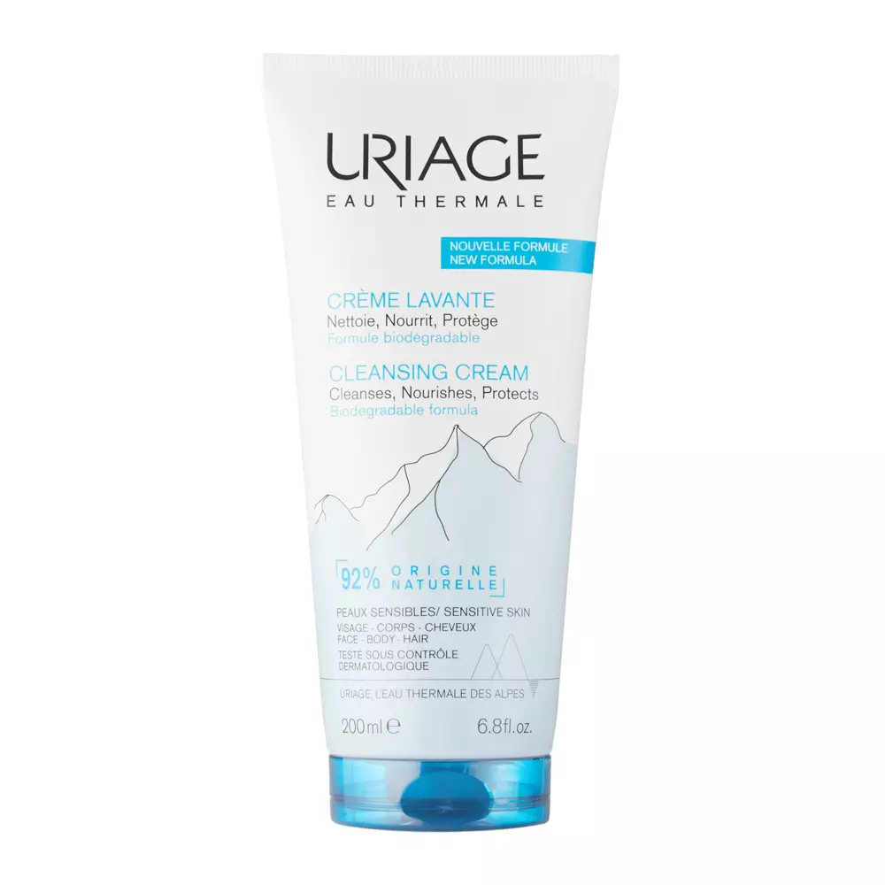 Uriage - Crème Lavante - Cremă de curățare pentru față și corp - 200ml