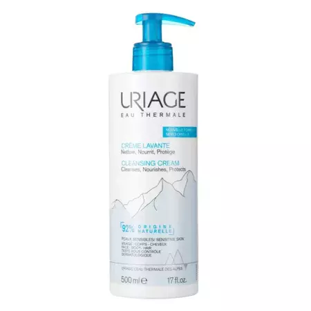 Uriage - Crème Lavante - Cremă de curățare pentru față și corp - 500ml