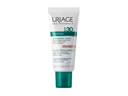 Uriage - Hyseac 3 Regul Tinted SPF30 - Cremă colorantă pentru pielea cu probleme - 40ml