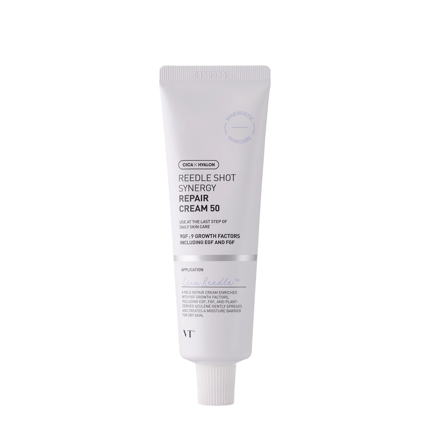 VT Cosmetics - Reedle Shot Synergy Repair Cream 50 - Cremă facială regenerantă cu azulenă - 50 ml