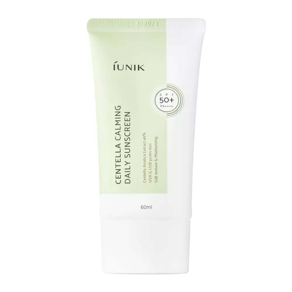 iUNIK - Centella Calming Daily Sunscreen SPF 50+ PA++++ - Cremă de protecție solară - 60ml 